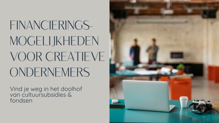 Budget voor creatieve ondernemers