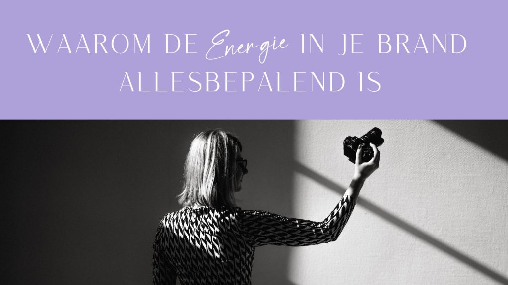 Waarom de energie allesbepalend is